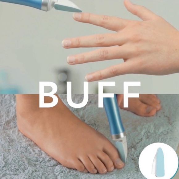 NEW! Amope Pedi Perfect Electronic Nail Care System File / Buff / Shine - Picture 6 of 10